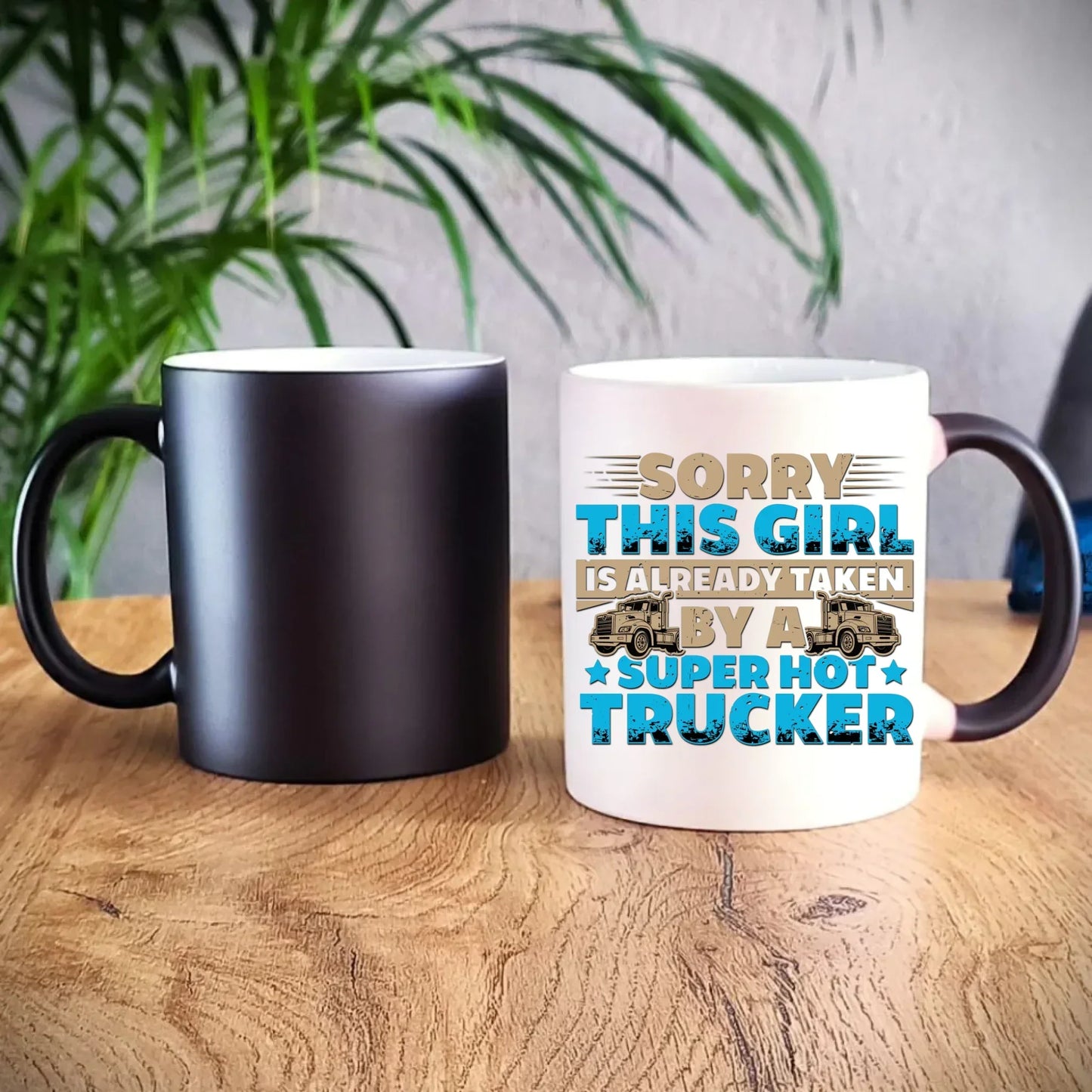 Ta dziewczyna jest już zajęta | Kubek dla truckerki ZKT12 - StoryCups.pl