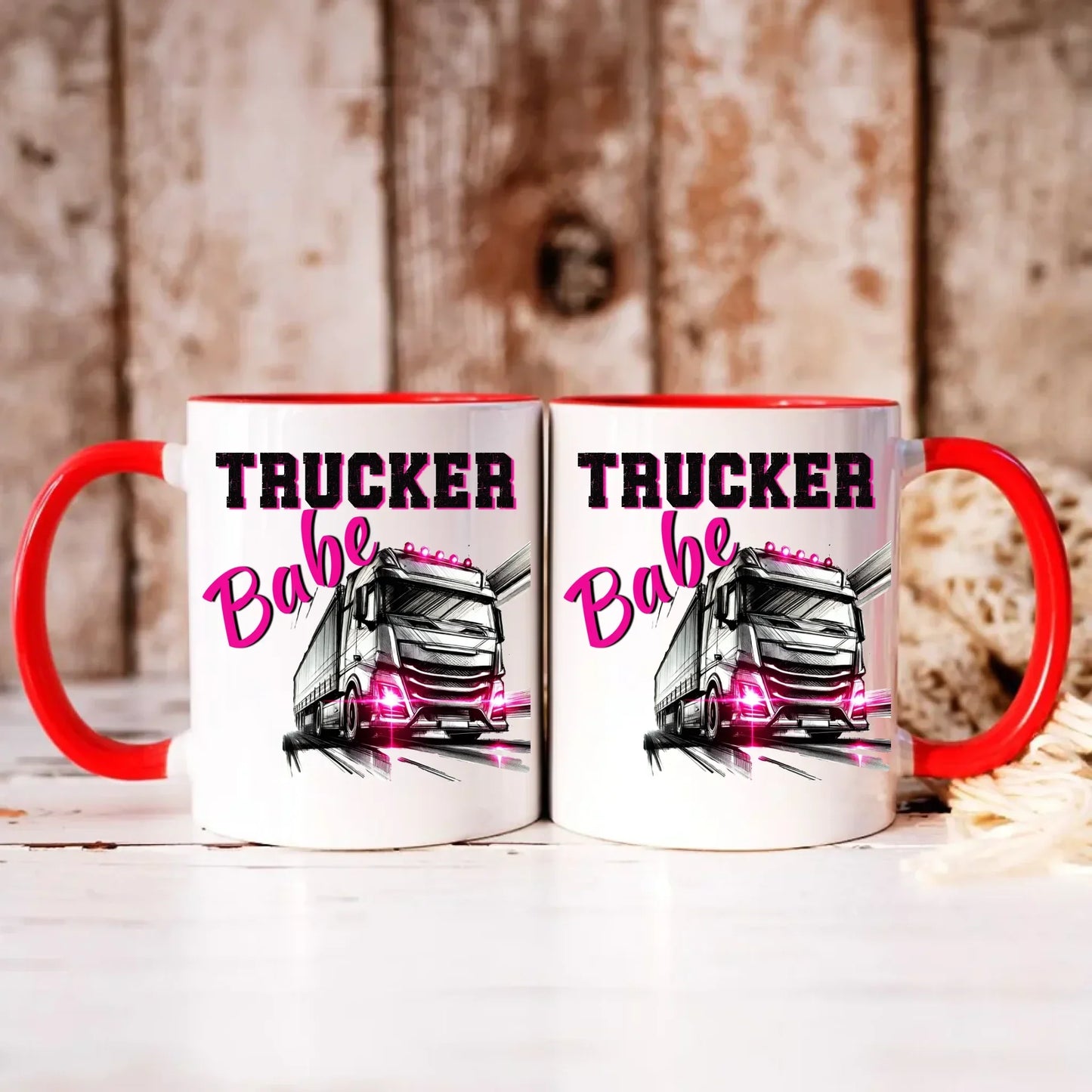 Trucker Babe | Kubek dla truckerki ZKT13 - StoryCups.pl