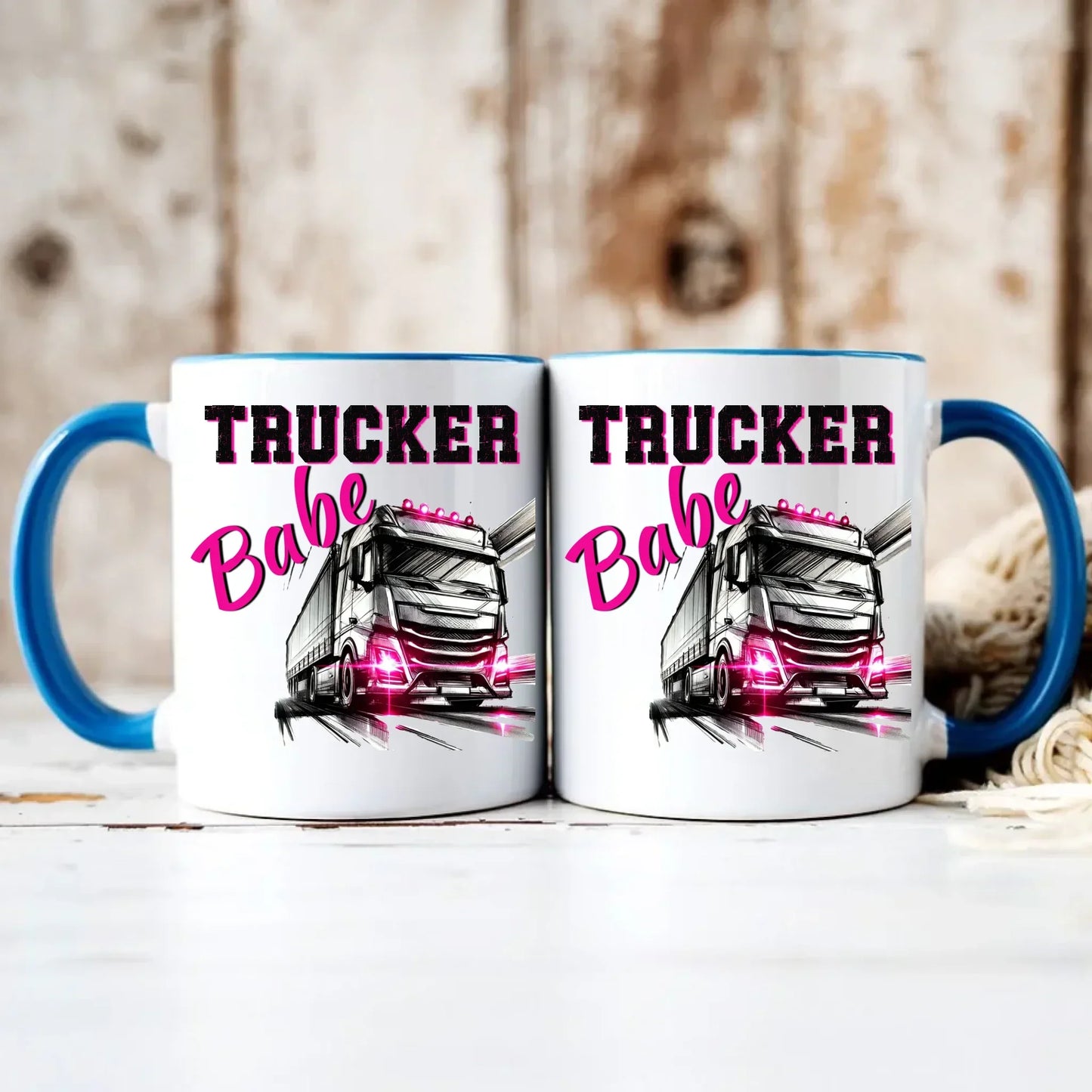 Trucker Babe | Kubek dla truckerki ZKT13 - StoryCups.pl
