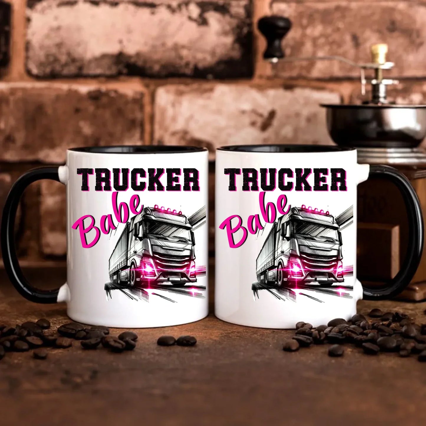 Trucker Babe | Kubek dla truckerki ZKT13 - StoryCups.pl