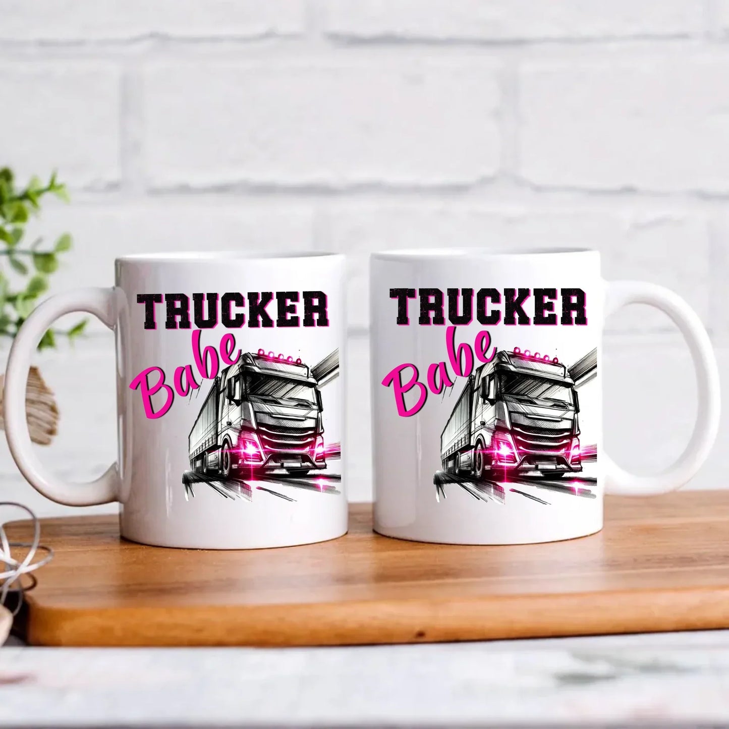 Trucker Babe | Kubek dla truckerki ZKT13 - StoryCups.pl