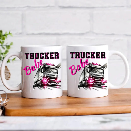 Trucker Babe | Kubek dla truckerki ZKT13 - StoryCups.pl