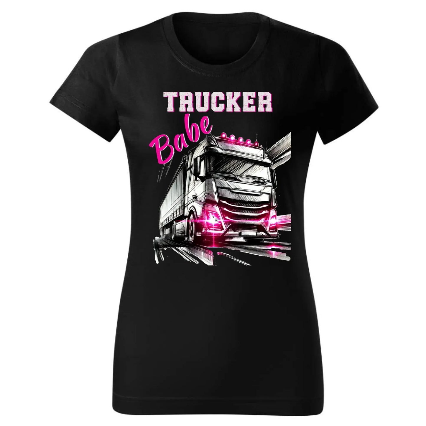 Trucker Babe | Koszulka damska dla truckerki ZKT13 - StoryCups.pl