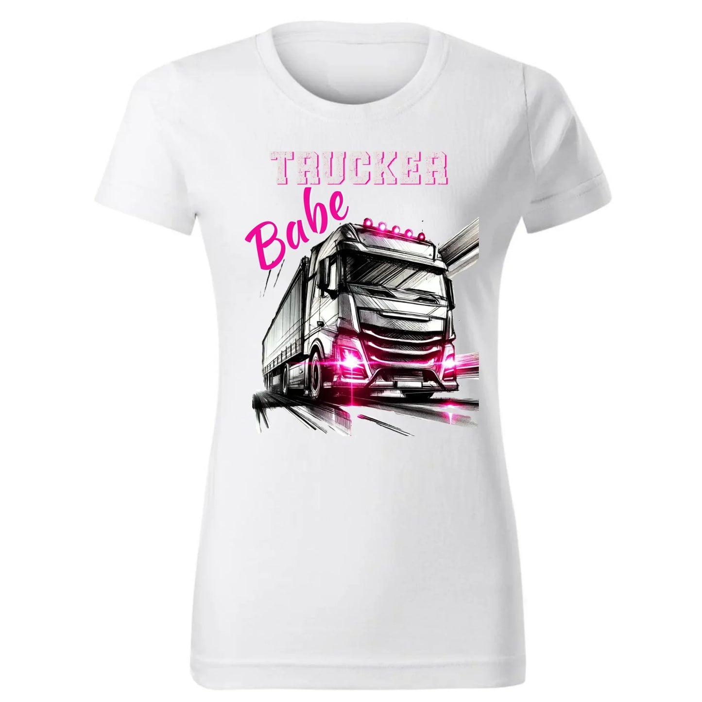 Trucker Babe | Koszulka damska dla truckerki ZKT13 - StoryCups.pl
