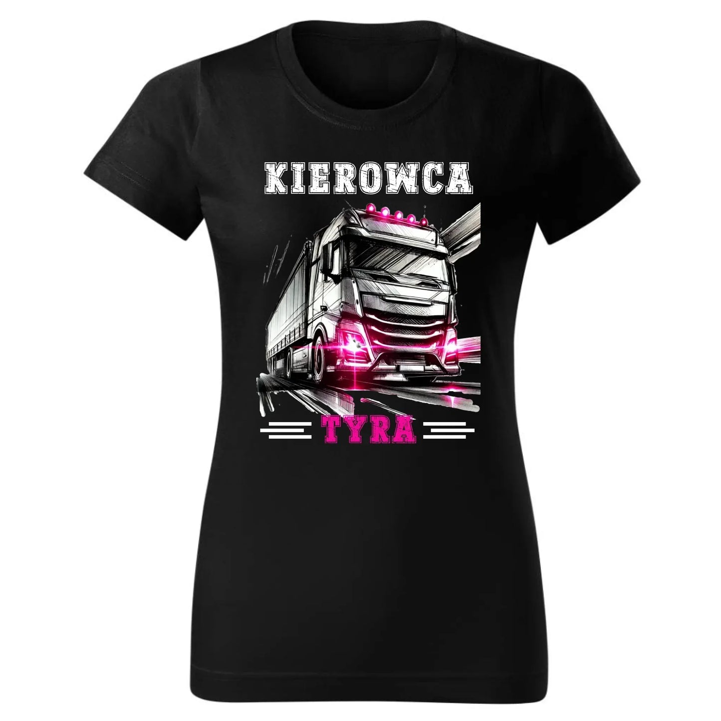 Kierowca tyra | Koszulka damska dla kierowcy tira ZKT15 - StoryCups.pl