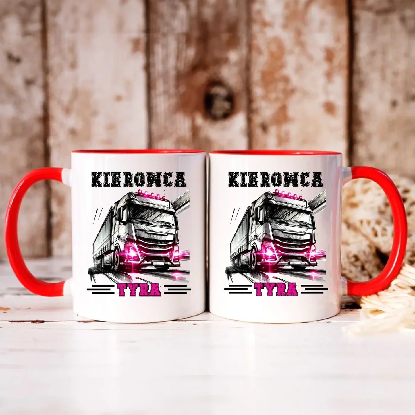 Kierowca tyra | Kubek dla truckerki ZKT15 - StoryCups.pl