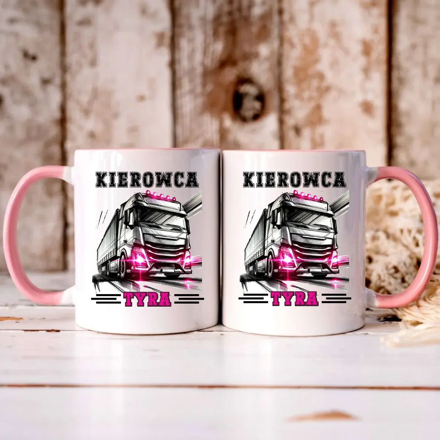 Kierowca tyra | Kubek dla truckerki ZKT15 - StoryCups.pl