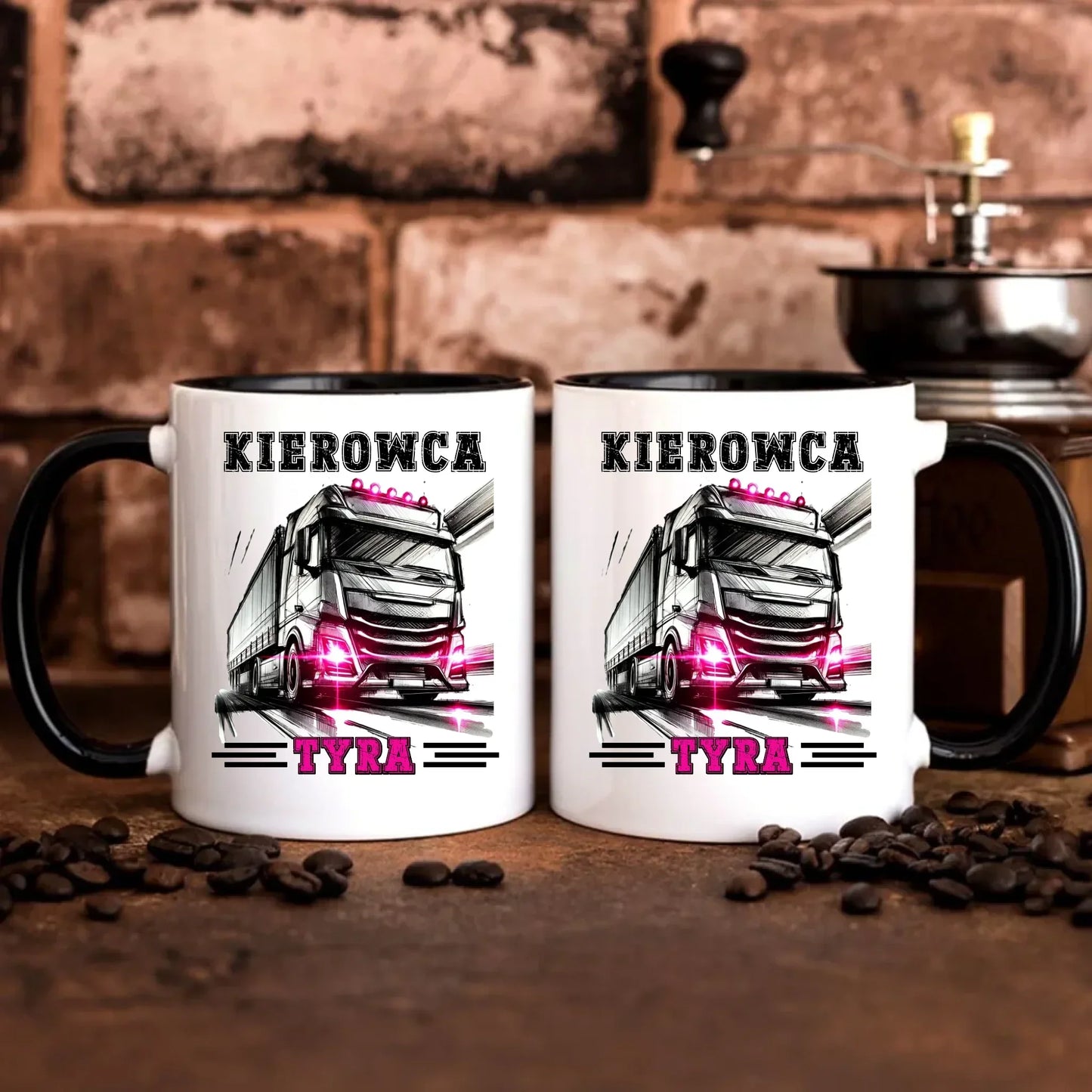 Kierowca tyra | Kubek dla truckerki ZKT15 - StoryCups.pl