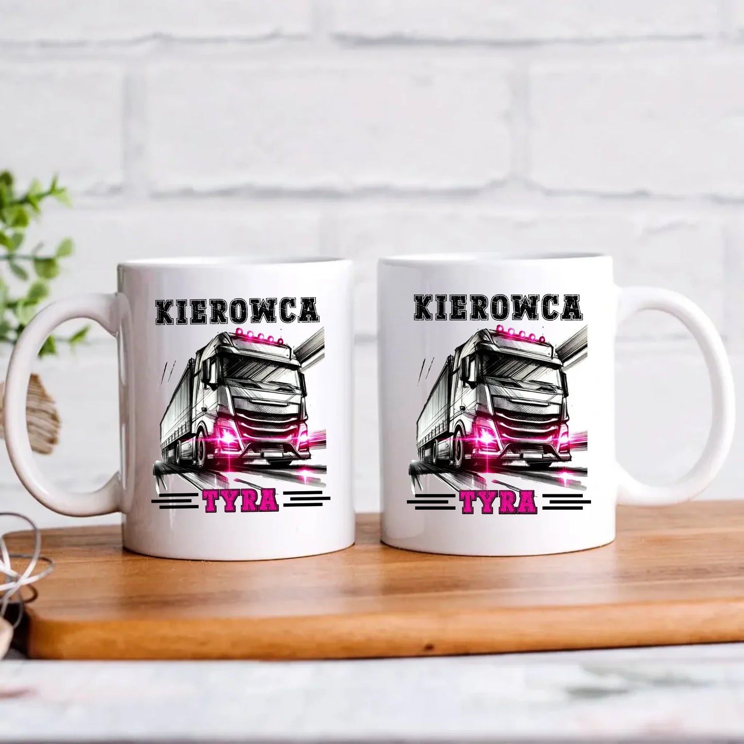 Kierowca tyra | Kubek dla truckerki ZKT15 - StoryCups.pl