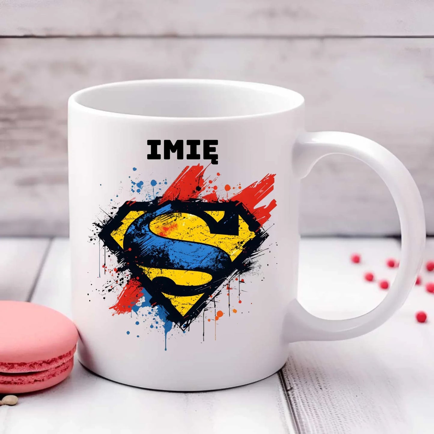 Superbohater | Personalizowany kubek dla dziecka DD03 - StoryCups.pl