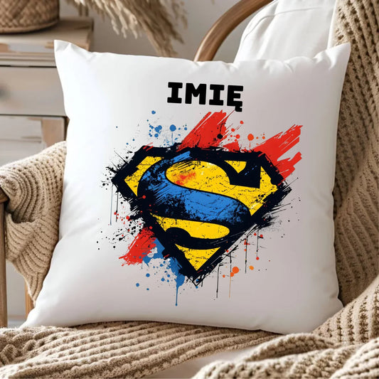Superbohater | Poduszka dla dziecka DD03 - StoryCups.pl