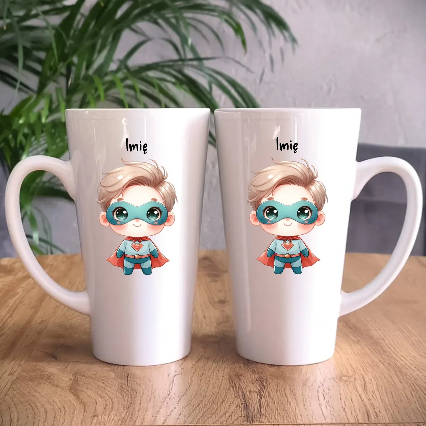Superbohater | Kubek z imieniem dla chłopca DD05 - StoryCups.pl