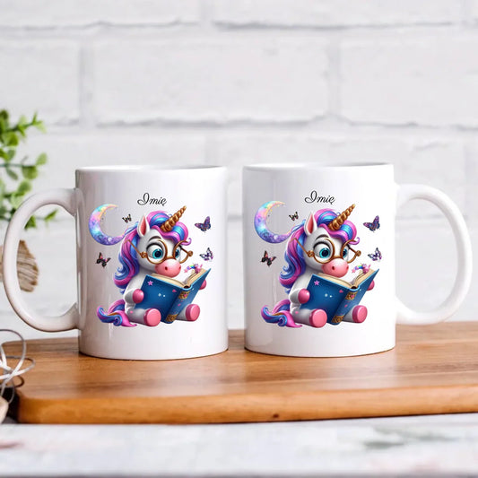 Księżycowy jednorożec | Kubek dla dziecka DD11 - StoryCups.pl