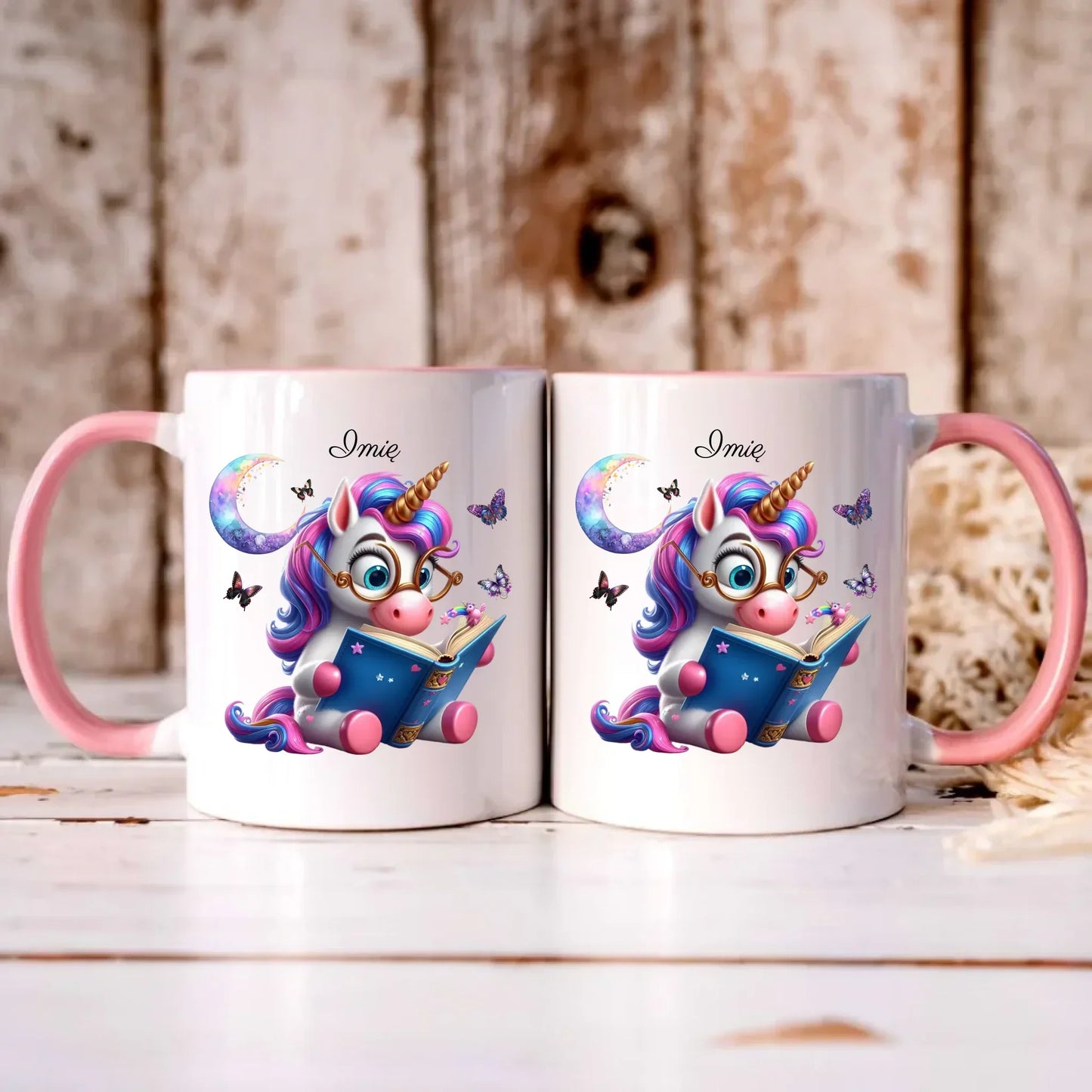Księżycowy jednorożec | Kubek dla dziecka DD11 - StoryCups.pl