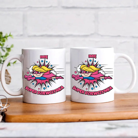 Super Dziewczynka | Kubek dla dziecka DD17 - StoryCups.pl