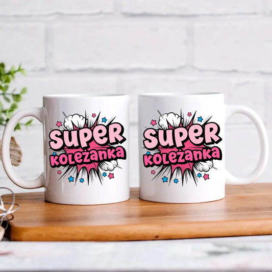 Super Koleżanka | Kubek z imieniem dla dziewczynki DD19 - StoryCups.pl
