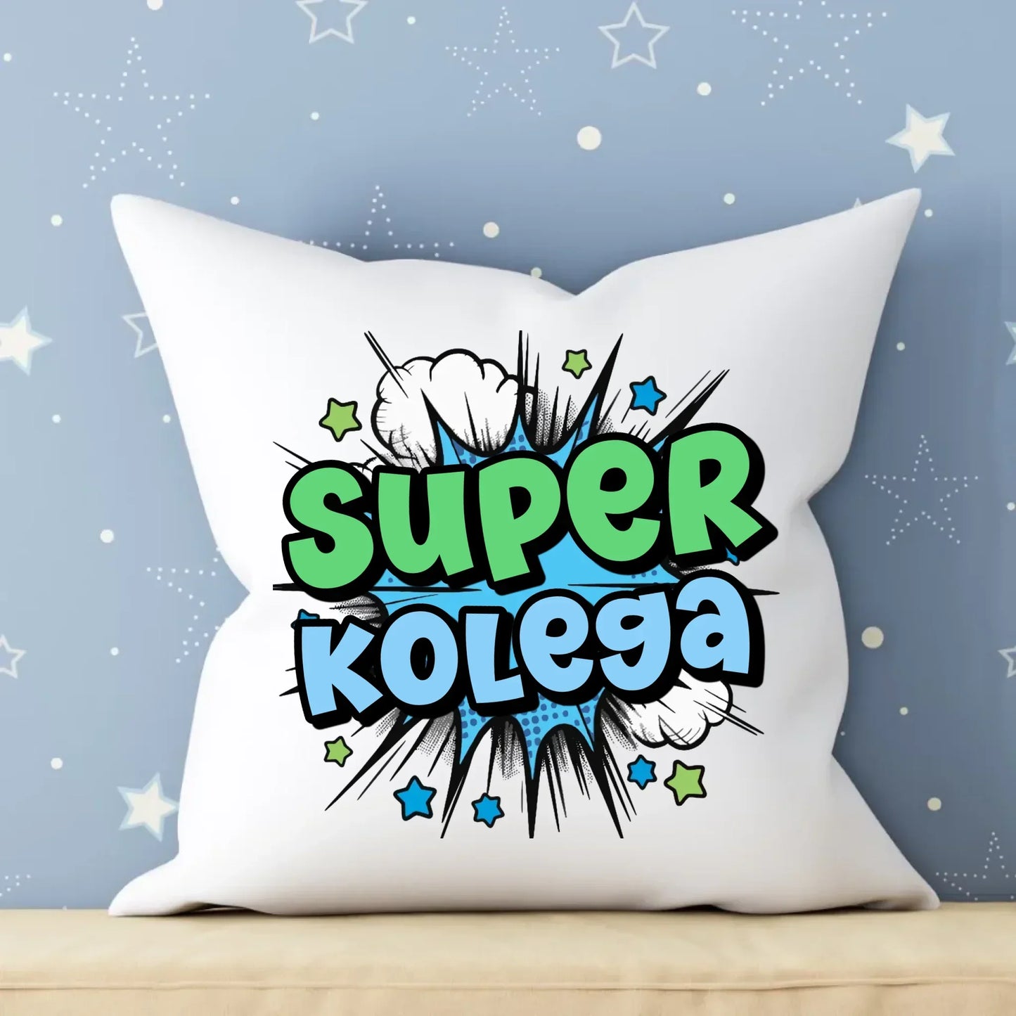 Super kolega | Poduszka dla dziecka DD20 - StoryCups.pl