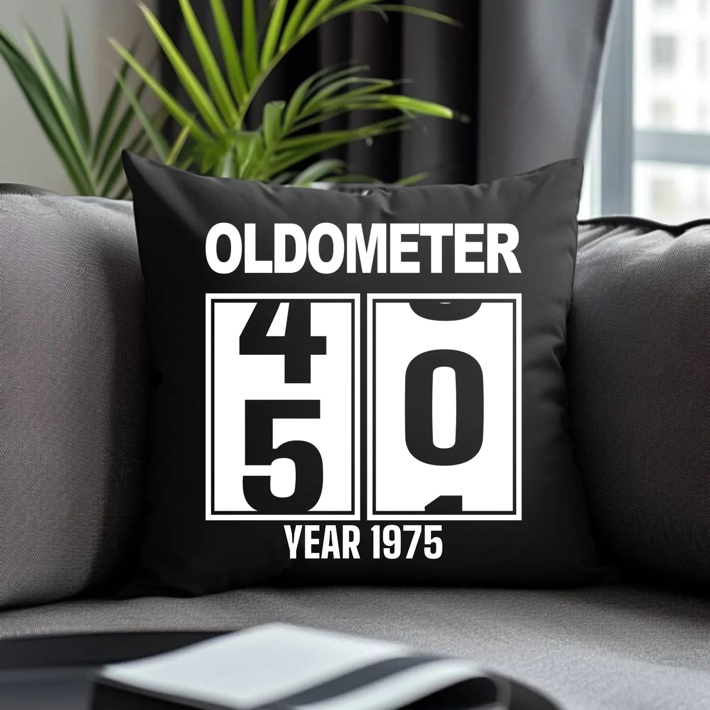 Oldometer 20-85 lat | Poduszka dekoracyjna na urodziny U06 - StoryCups.pl
