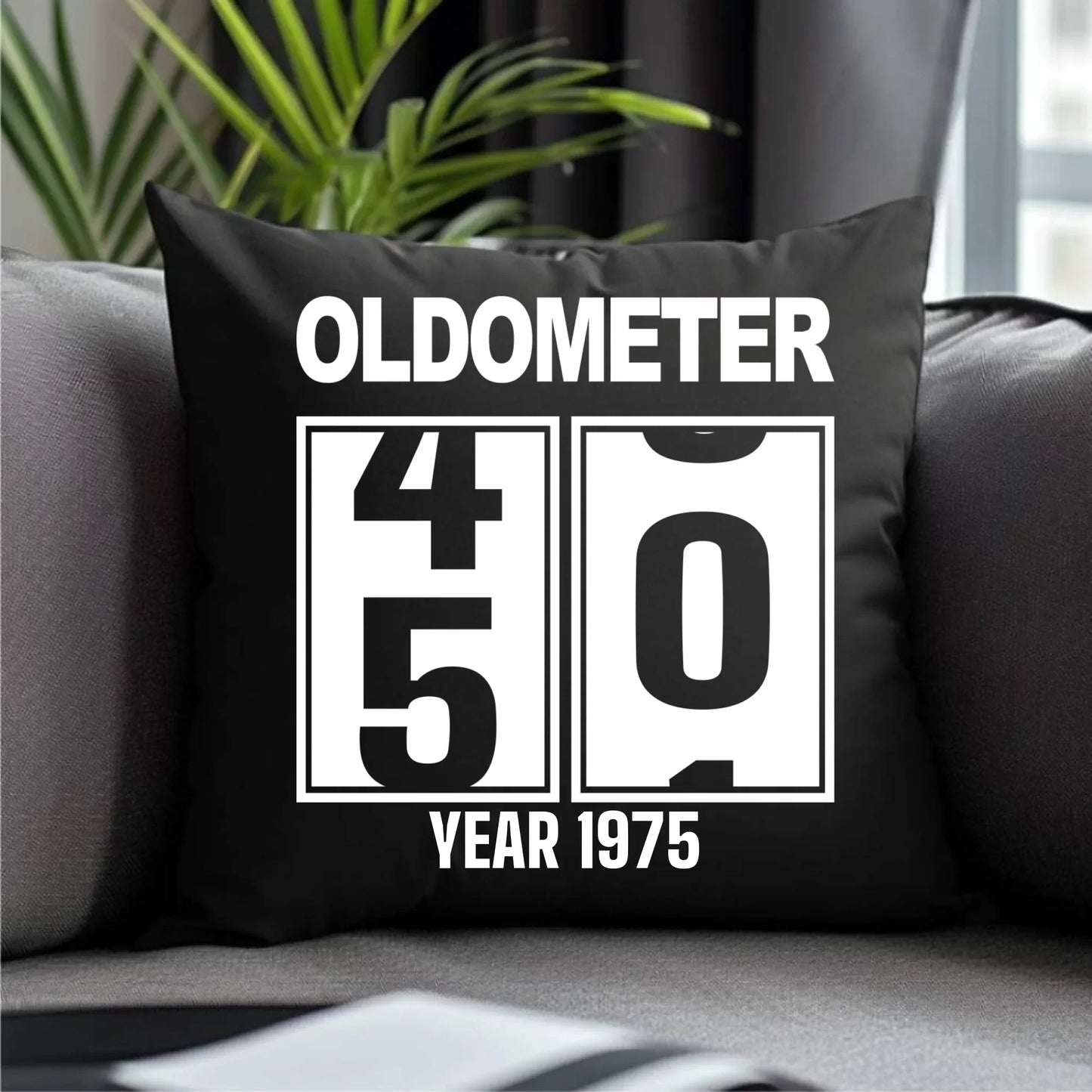 Oldometer 20-85 lat | Poduszka dekoracyjna na urodziny U06 - StoryCups.pl