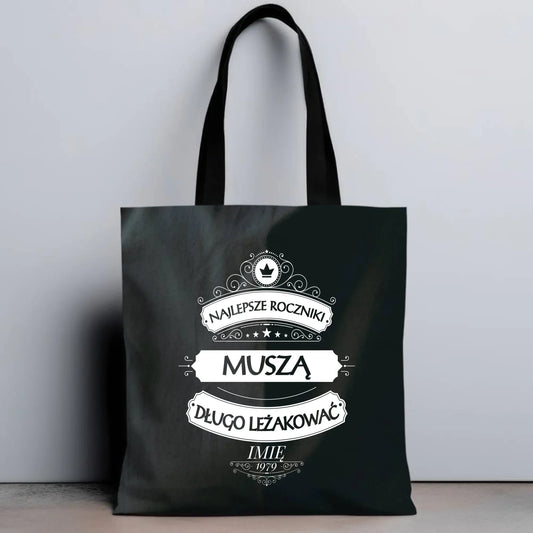 Najlepsze roczniki | Personalizowana torba prezent na urodziny U09 - StoryCups.pl