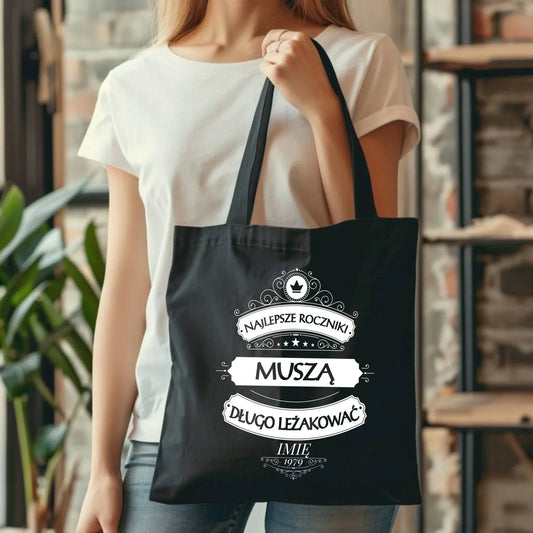 Najlepsze roczniki | Personalizowana torba prezent na urodziny U09 - StoryCups.pl