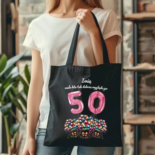 Mało kto tak dobrze wygląda | Torba prezent na urodziny U16 - StoryCups.pl