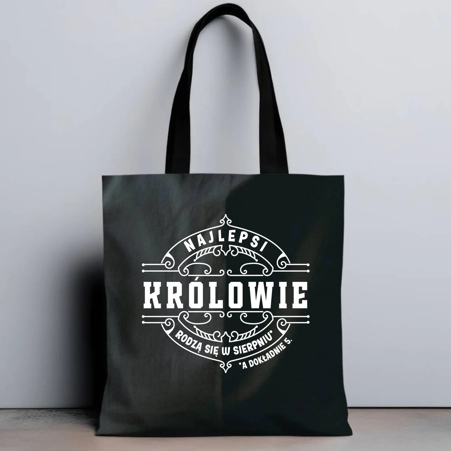 Najlepsi Królowie rodzą się (miesiąc, dzień) | Torba prezent na urodziny U18 - StoryCups.pl