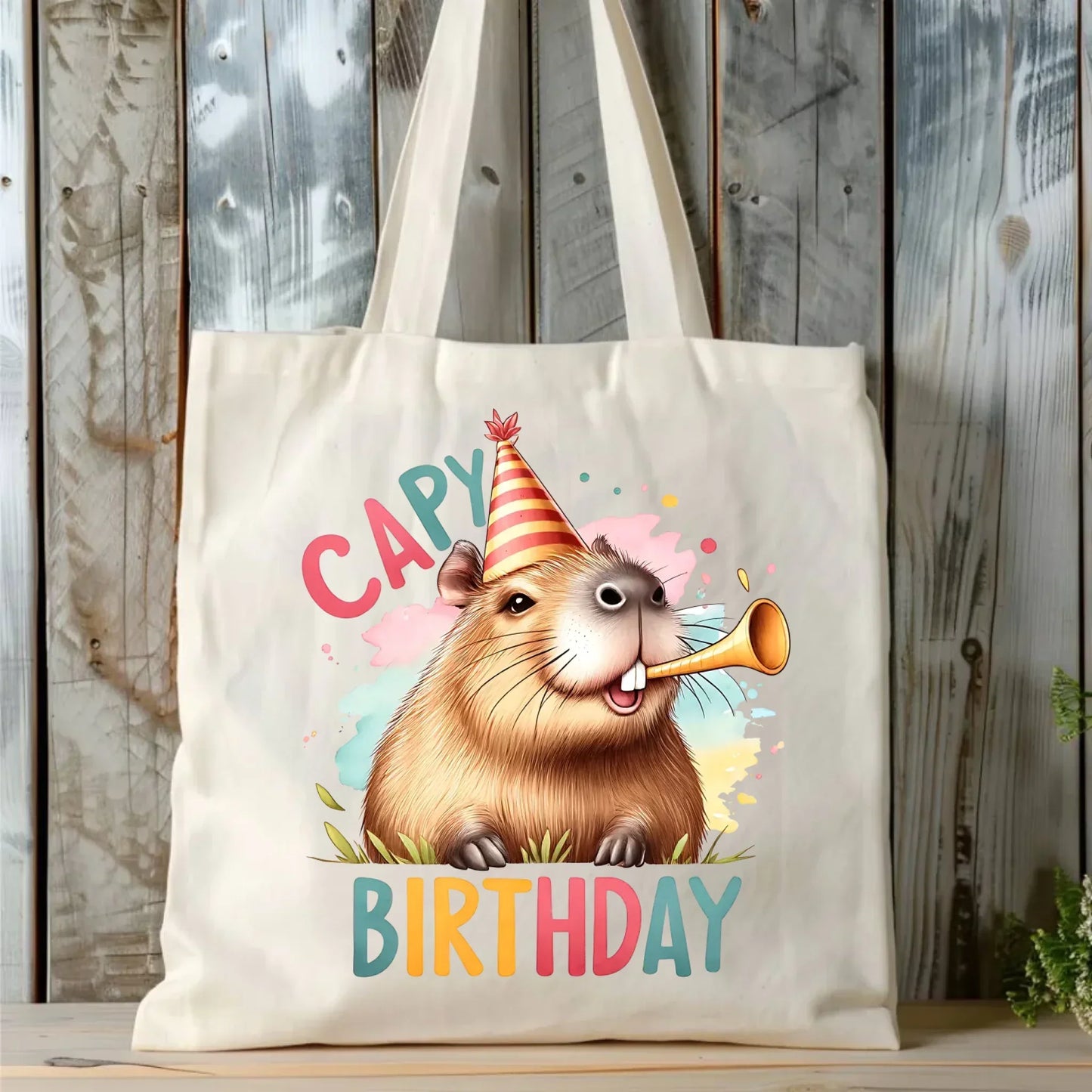 Capy Birthday kapibara | Torba na urodziny U21 - StoryCups.pl