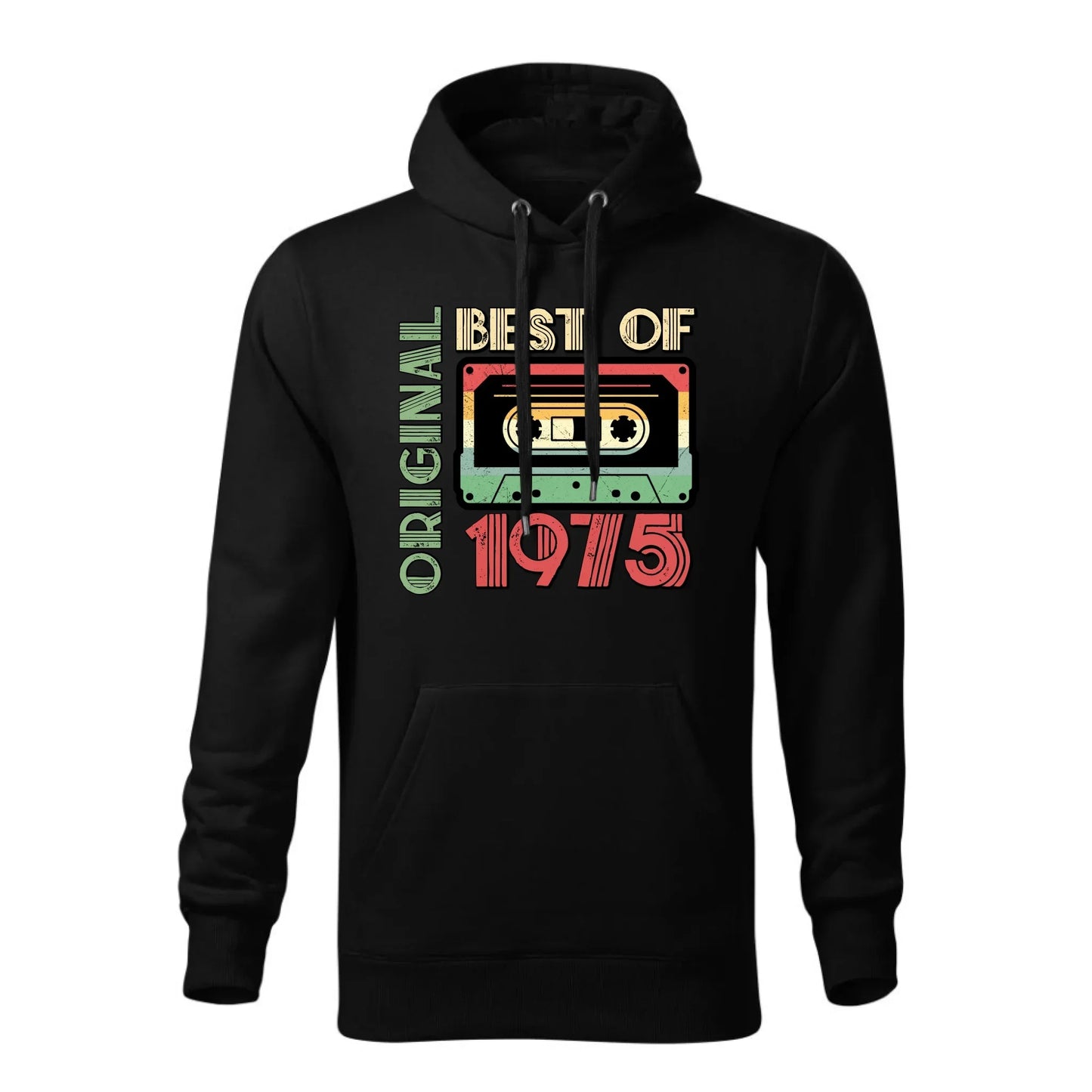 Original 1975 personalizacja | Bluza męska z kapturem na urodziny U30 - StoryCups.pl