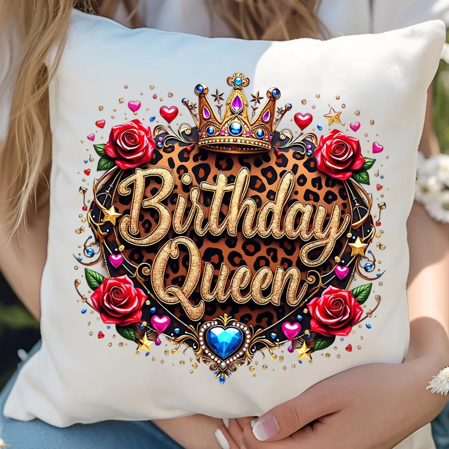 Birthday Queen | Poduszka na urodziny U33 - StoryCups.pl