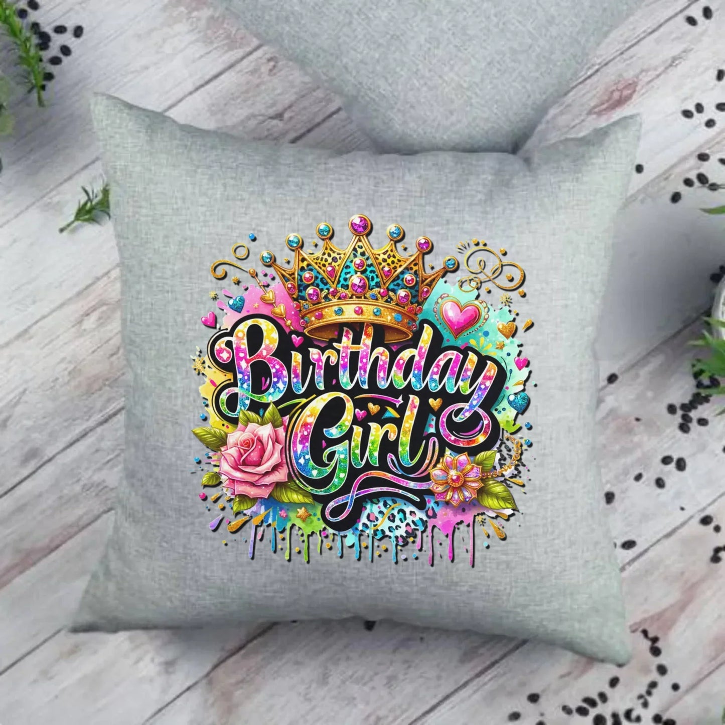 Birthday Girl | Poduszka na urodziny U34 - StoryCups.pl