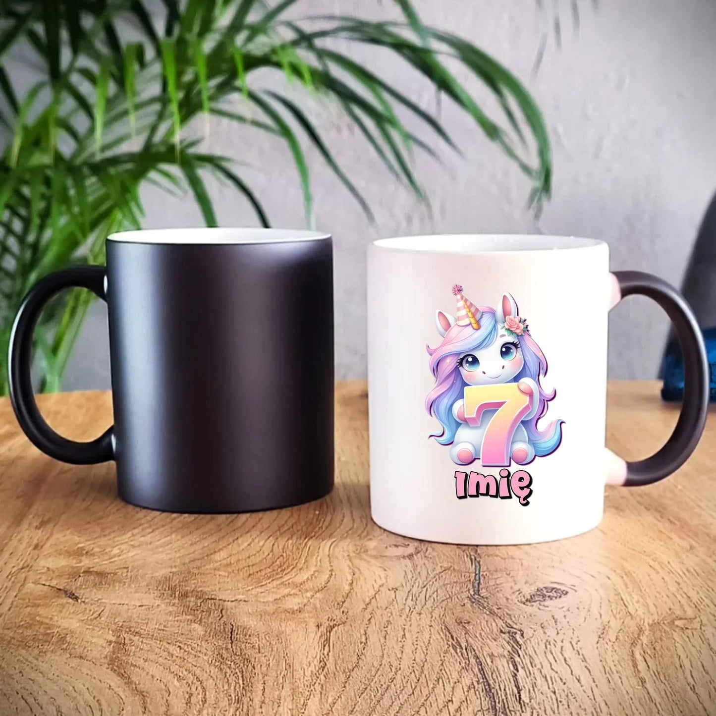 Jednorożec | Kubek na 7. urodziny dla dziewczynki U51 - StoryCups.pl