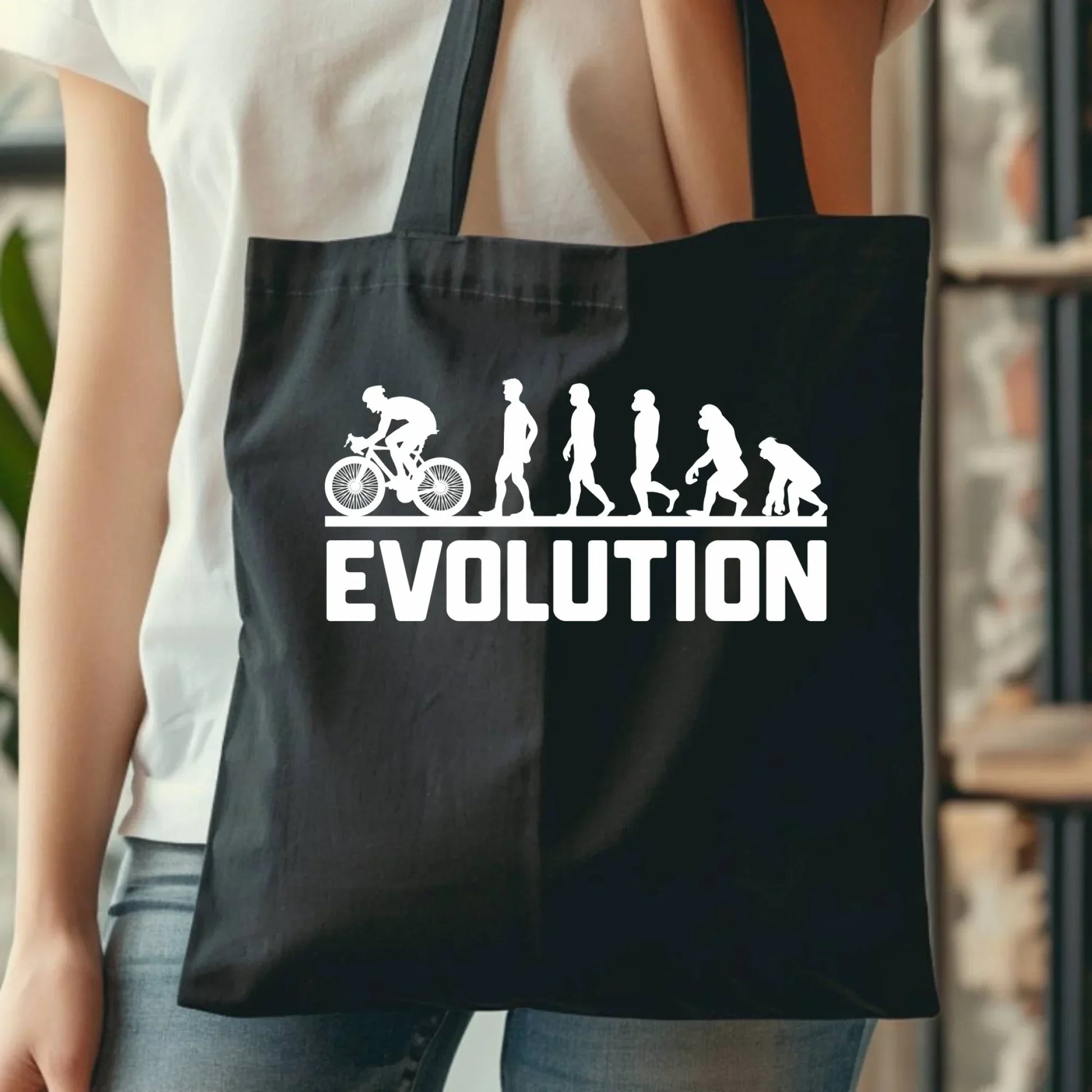 Ewolucja rowerzysty | Torba z rowerem HR04 - StoryCups.pl