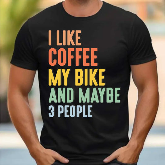 Lubię swój rower | Koszulka męska z rowerem HR05 - StoryCups.pl