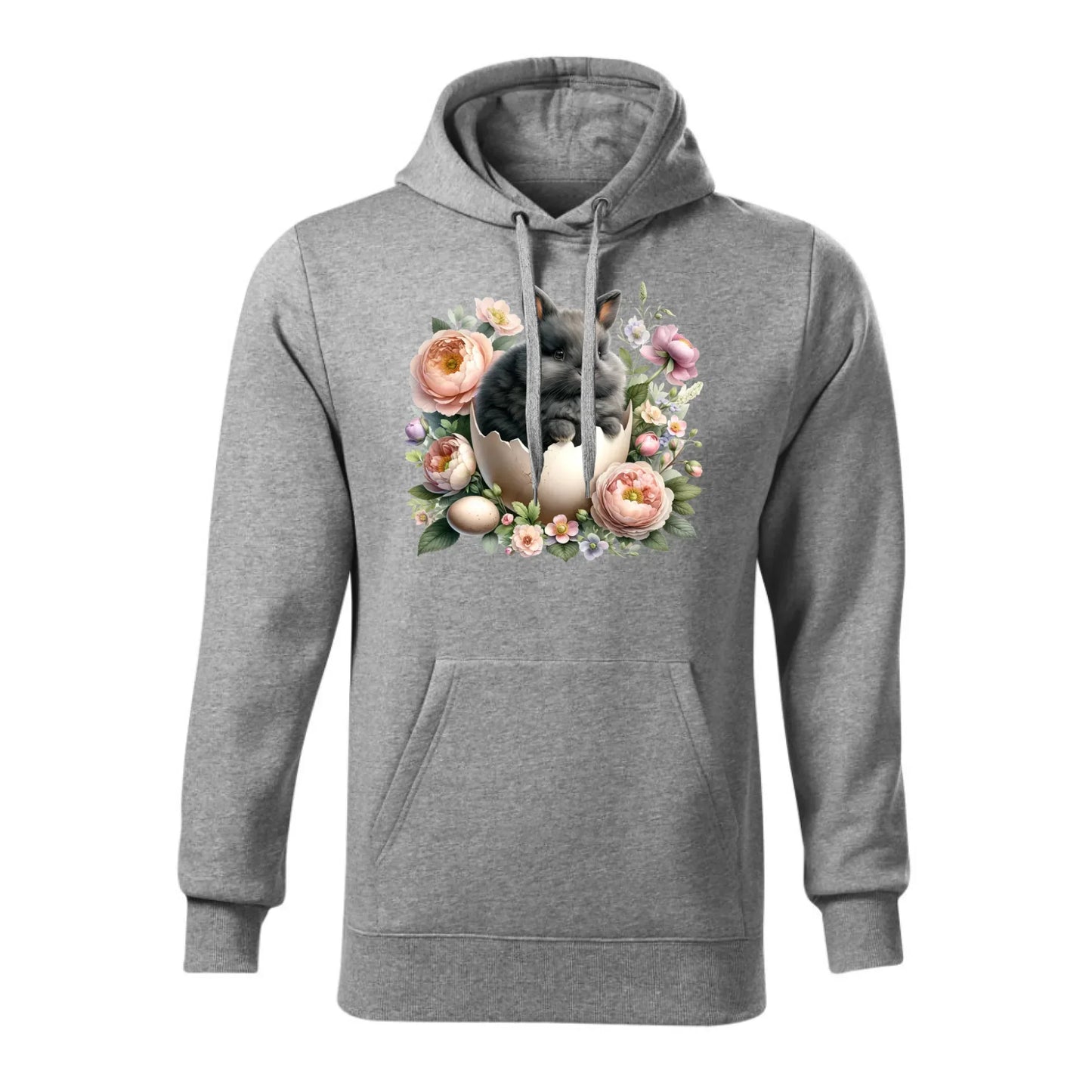 Zajączek w pisance | Bluza męska z kapturem na Wielkanoc WN03 - StoryCups.pl