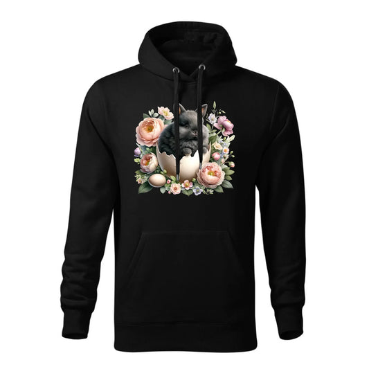 Zajączek w pisance | Bluza męska z kapturem na Wielkanoc WN03 - StoryCups.pl