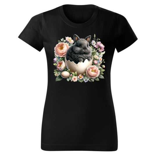 Zajączek w pisance | Koszulka damska na Wielkanoc WN03 - StoryCups.pl