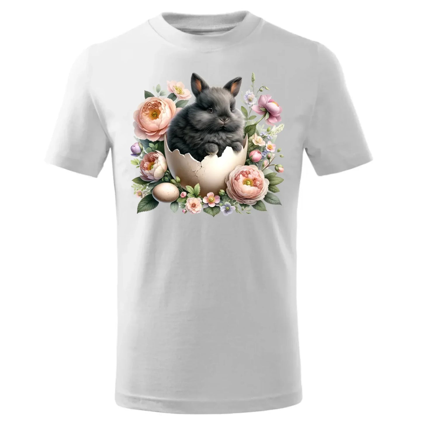 Zajączek w pisance | Koszulka dziecięca na Wielkanoc WN03 - StoryCups.pl