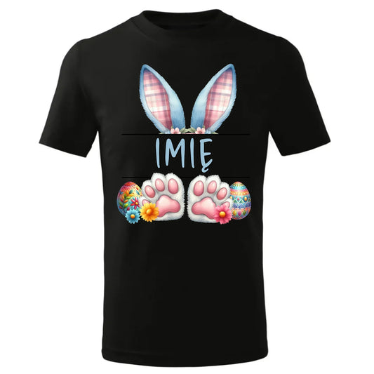 Zajączek z imieniem | Koszulka dziecięca na Wielkanoc WN11 - StoryCups.pl