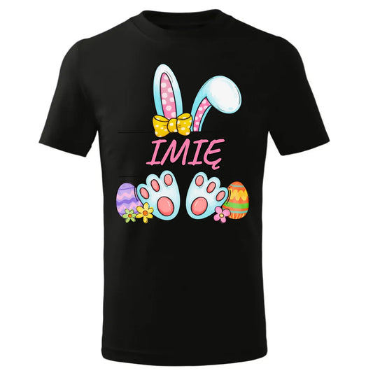 Zajączek Wielkanocny imię | Koszulka dziecięca na Wielkanoc WN15 - StoryCups.pl