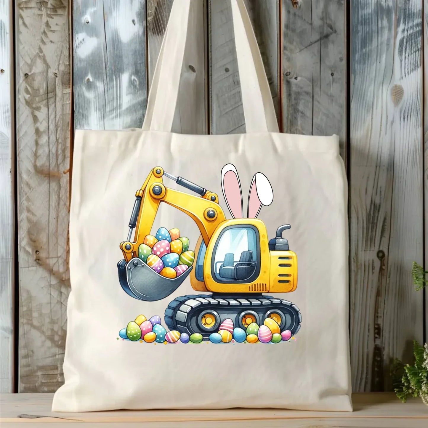 Koparka | Torba na Wielkanoc WN17 - StoryCups.pl