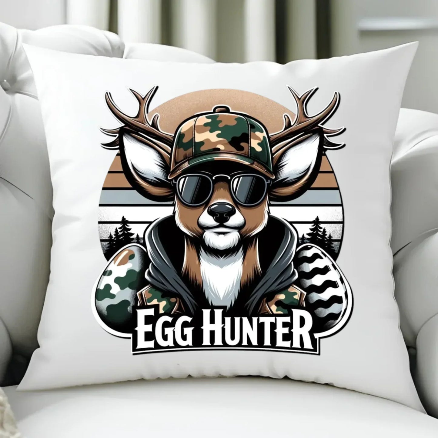 Egg Hunter | Poduszka Wielkanocna WN19 - StoryCups.pl