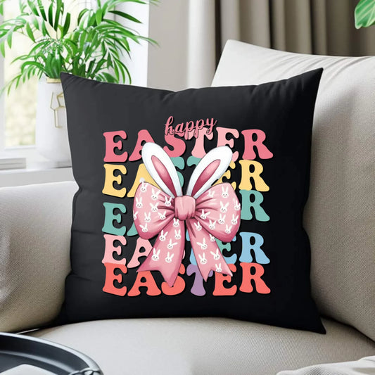 Happy Easter | Poduszka dekoracyjna Wielkanocna WN20 - StoryCups.pl