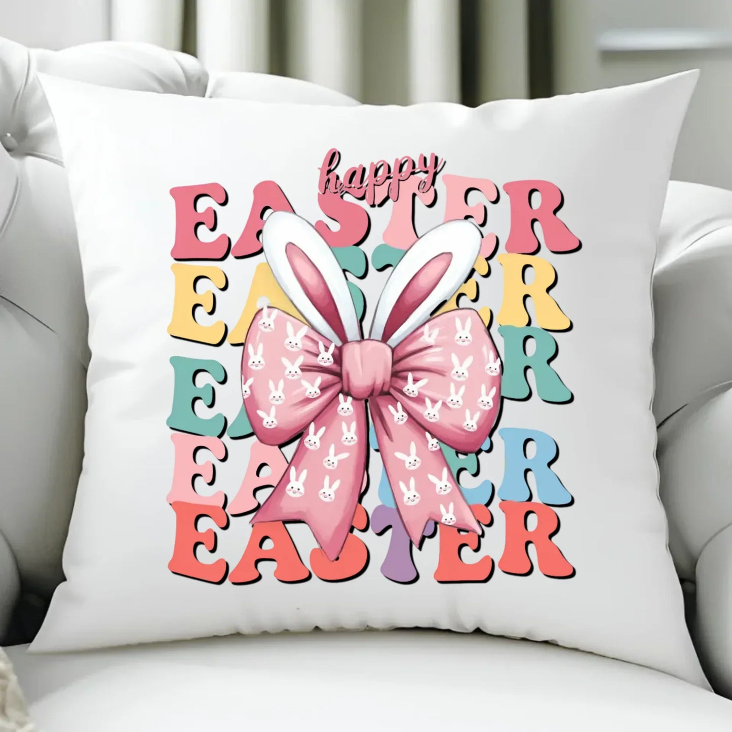 Happy Easter | Poduszka Wielkanocna WN20 - StoryCups.pl