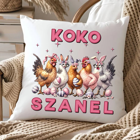 Koko szanel | Poduszka Wielkanocna WN23 - StoryCups.pl