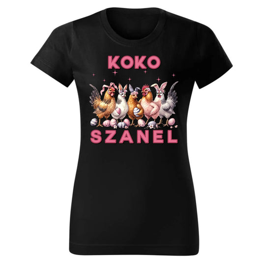 Koko szanel | Wielkanocna koszulka damska WN23 - StoryCups.pl