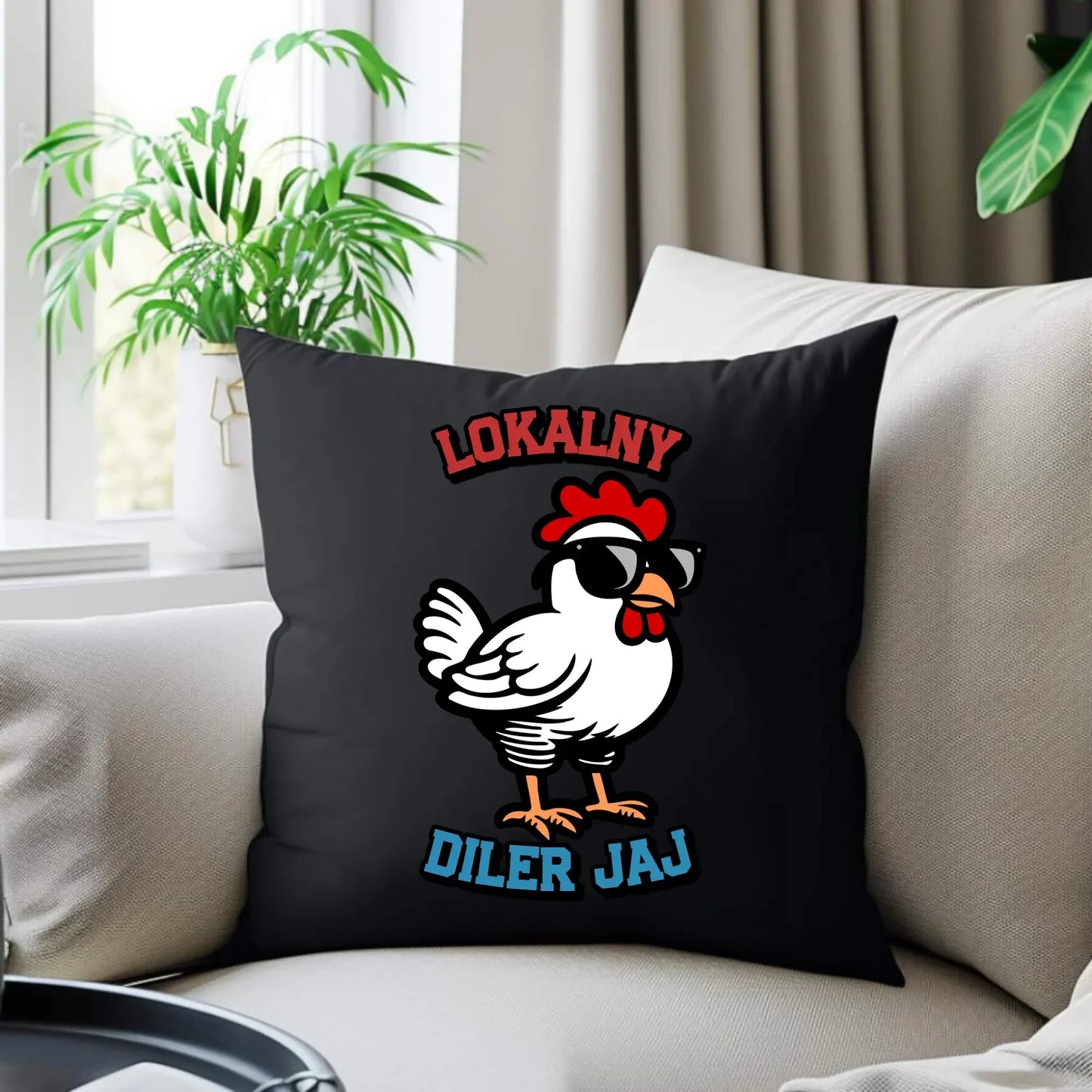 Lokalny diler jaj | Poduszka dekoracyjna Wielkanocna WN24 - StoryCups.pl