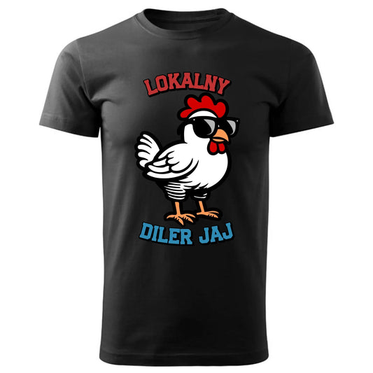 Lokalny diler jaj | Koszulka męska na Wielkanoc WN24 - StoryCups.pl