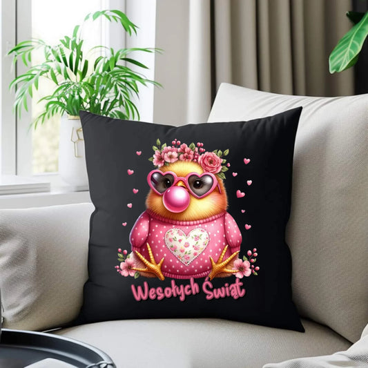 Wesołych Świąt | Poduszka dekoracyjna na Wielkanoc WN32 - StoryCups.pl
