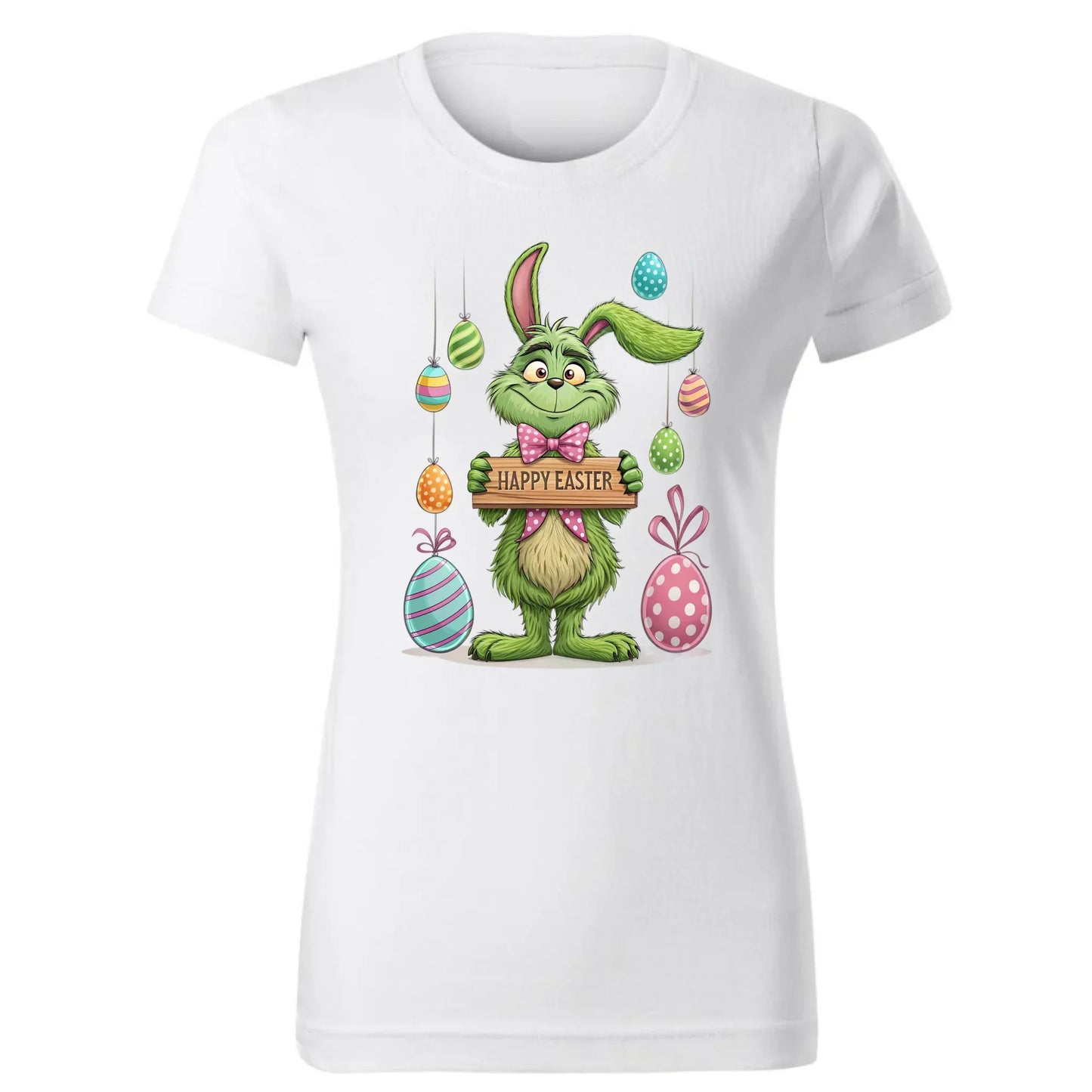 Grinch | Koszulka damska na Wielkanoc WN33 - StoryCups.pl